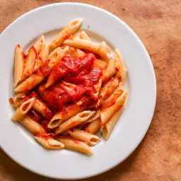 Teaser Image: Penne with Tomato Sauce